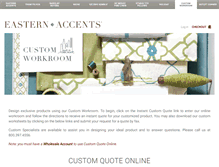 Tablet Screenshot of custom.easternaccents.com