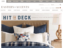 Tablet Screenshot of easternaccents.com